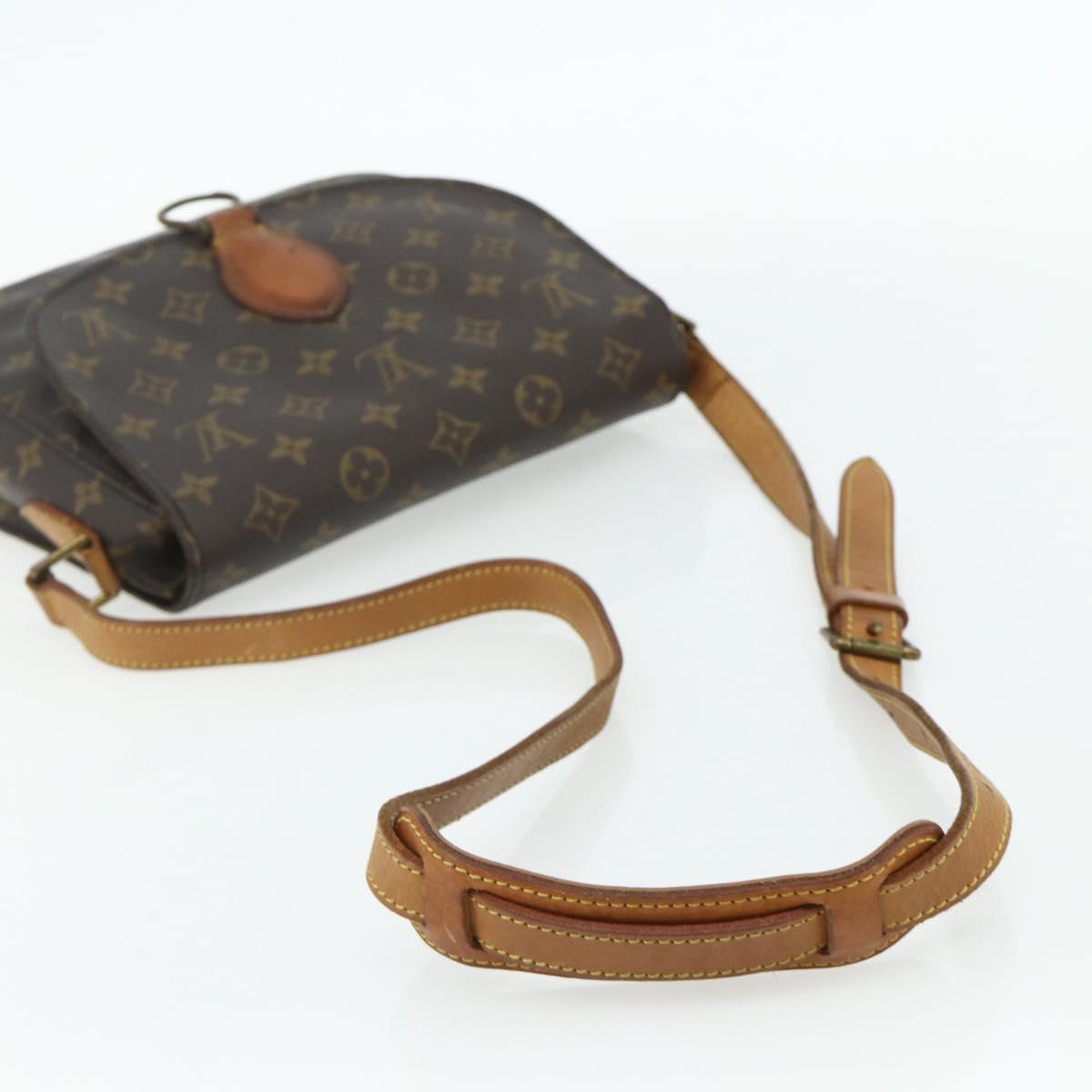 LOUIS VUITTON Monogram Saint Cloud GM Shoulder Bag M51242 LV Auth 178756