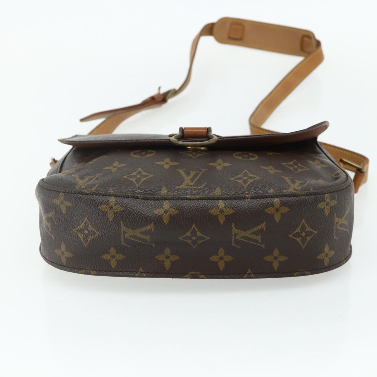 LOUIS VUITTON Monogram Saint Cloud GM Shoulder Bag M51242 LV Auth 178756