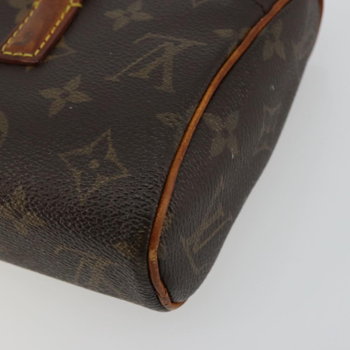 LOUIS VUITTON Monogram Sonatine Hand Bag M51902 LV Auth 178760