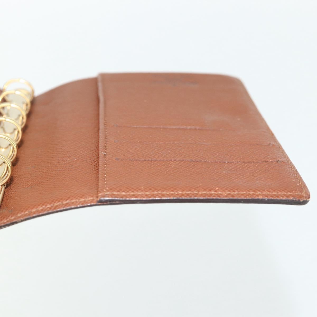 LOUIS VUITTON Monogram Agenda PM Day Planner Cover R20005 LV Auth 178786