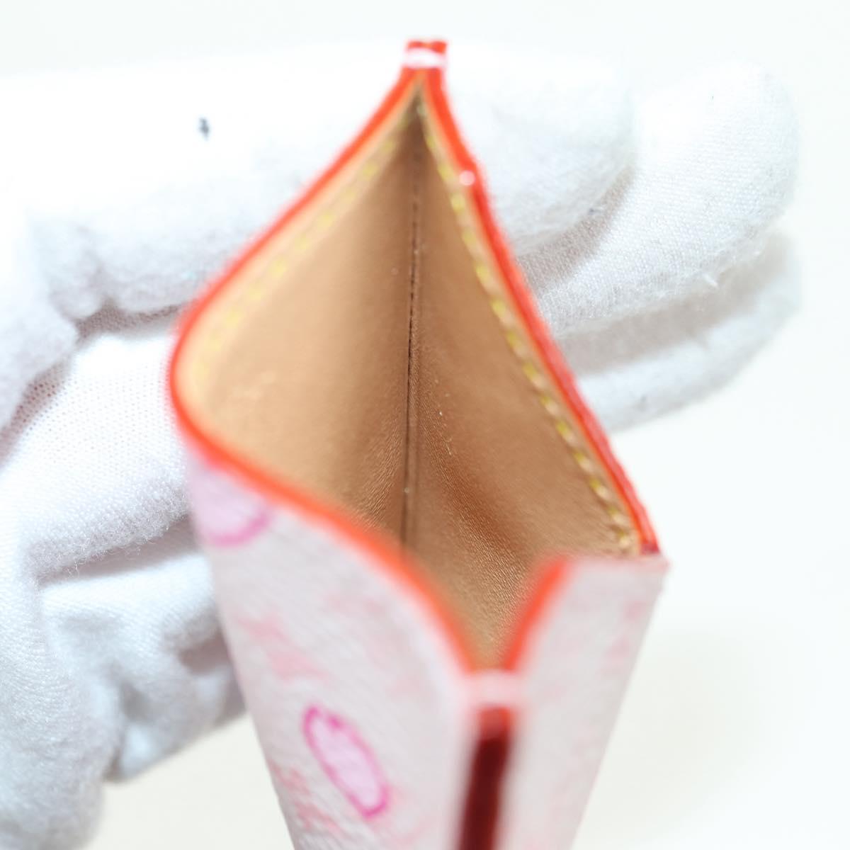 LOUIS VUITTON Monogram Cherry Blossom Etui Mirror Pink M92019 LV Auth 178799SAV