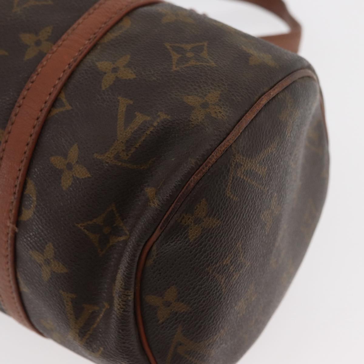 LOUIS VUITTON Monogram Papillon 30 Hand Bag M51385 LV Auth 178831