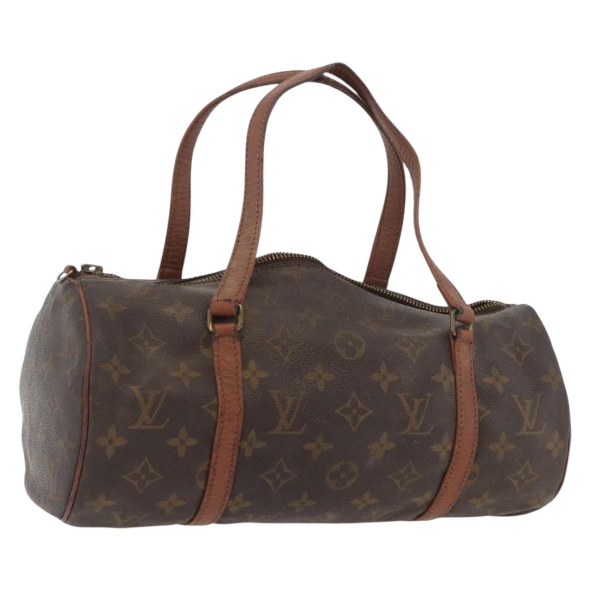 LOUIS VUITTON Monogram Papillon 30 Hand Bag M51385 LV Auth 178831