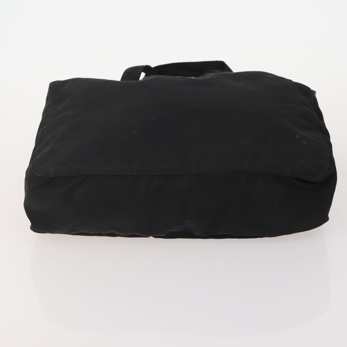 PRADA Shoulder Bag Nylon 4 Set Black Khaki Auth 178841