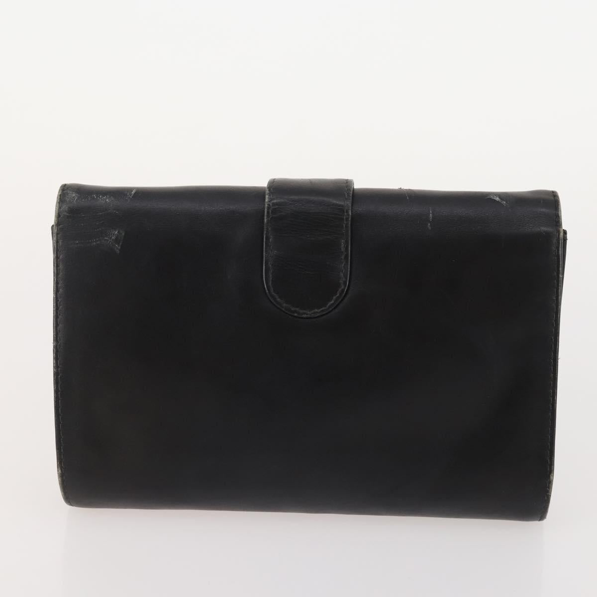 GUCCI GG Canvas GG Supreme Bag PVC Leather Nylon 3 Set Navy Blue Auth 178850