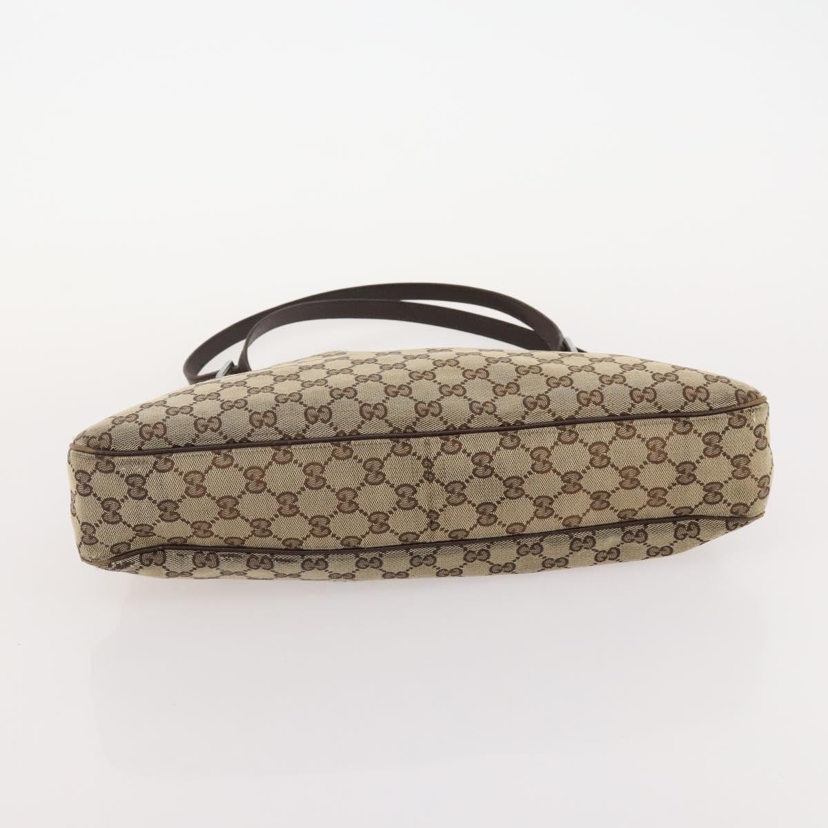 GUCCI GG Canvas Tote Bag 4 Set Navy Beige Auth 178851