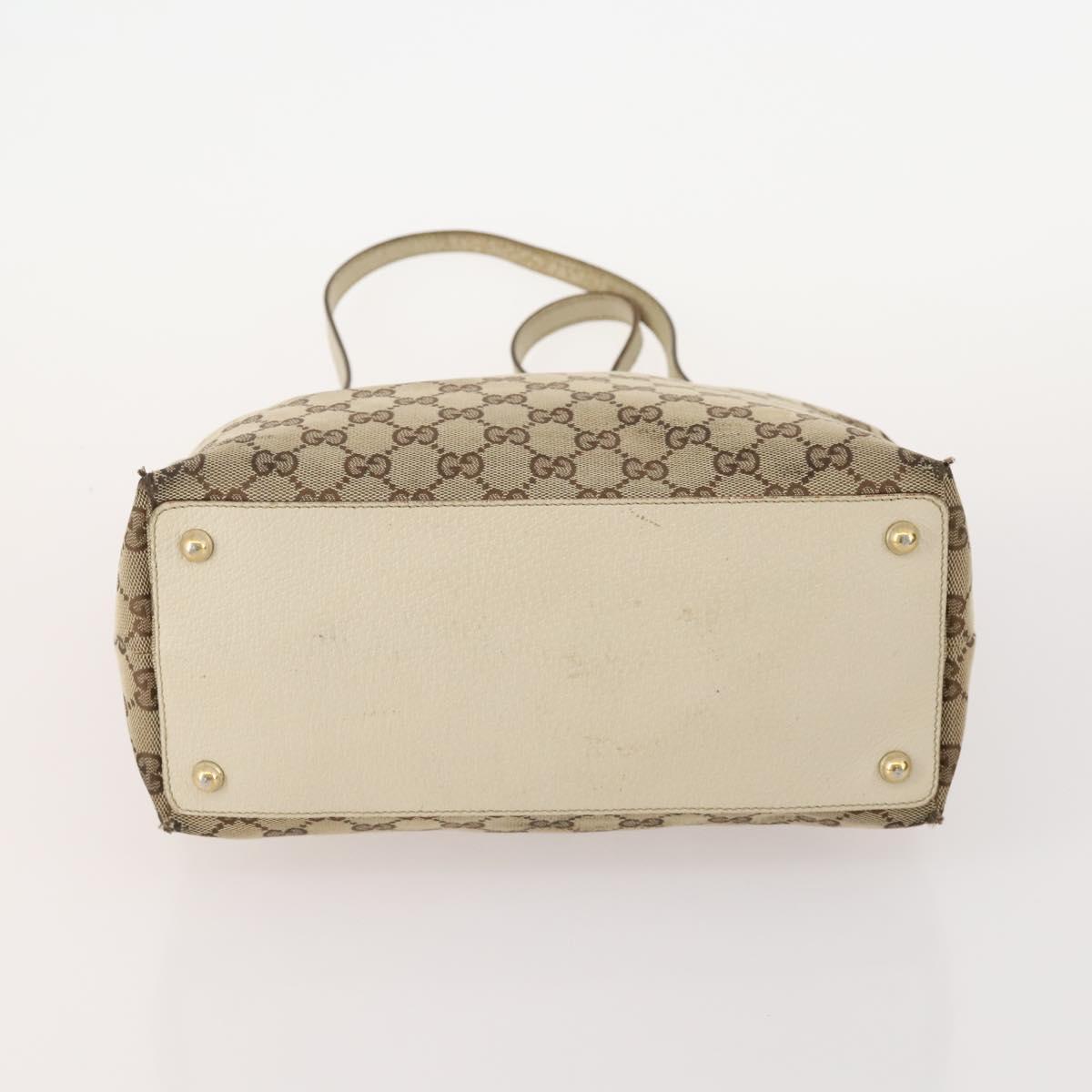 GUCCI GG Canvas Tote Bag 4 Set Beige Auth 178852