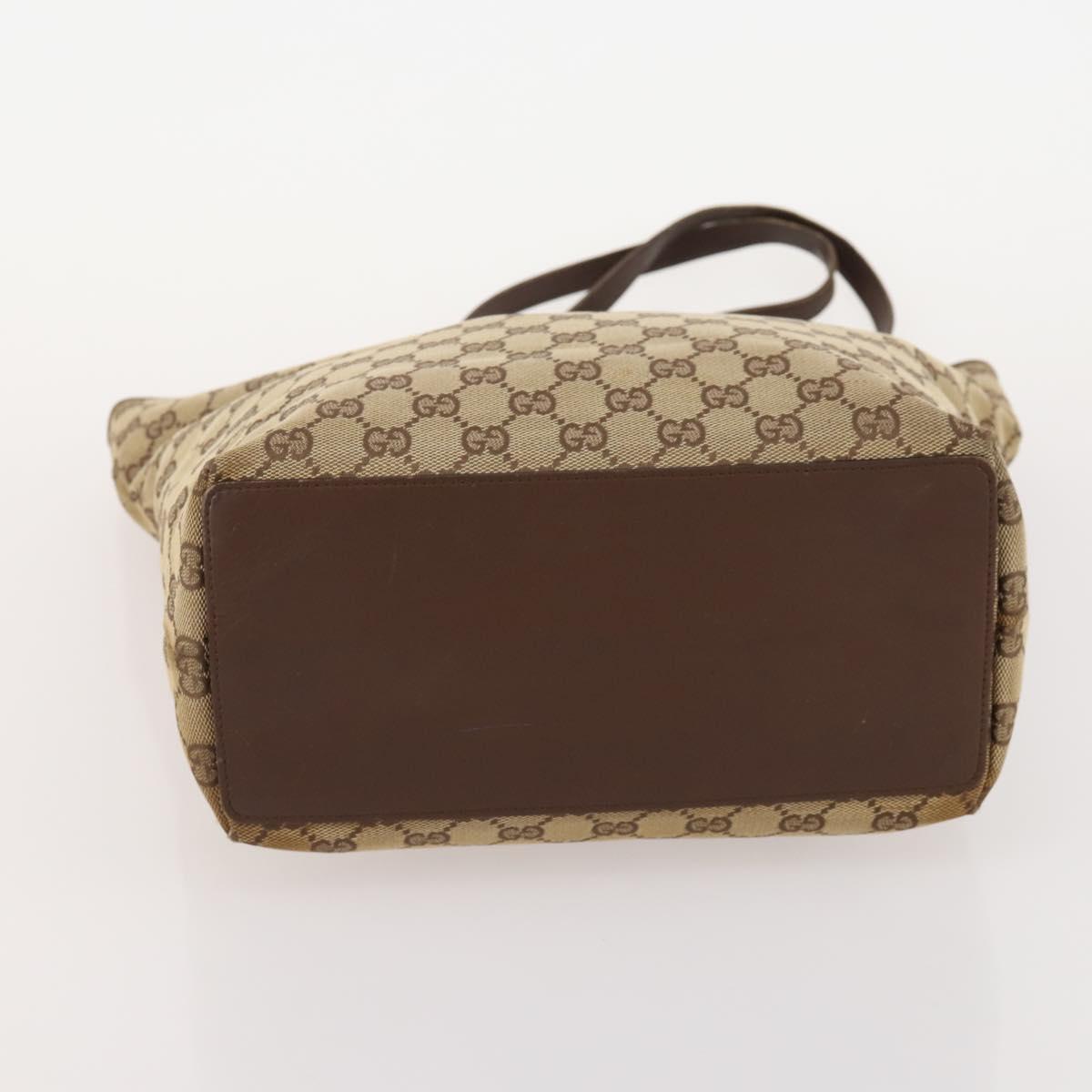 GUCCI GG Canvas Tote Bag 4 Set Beige Auth 178852