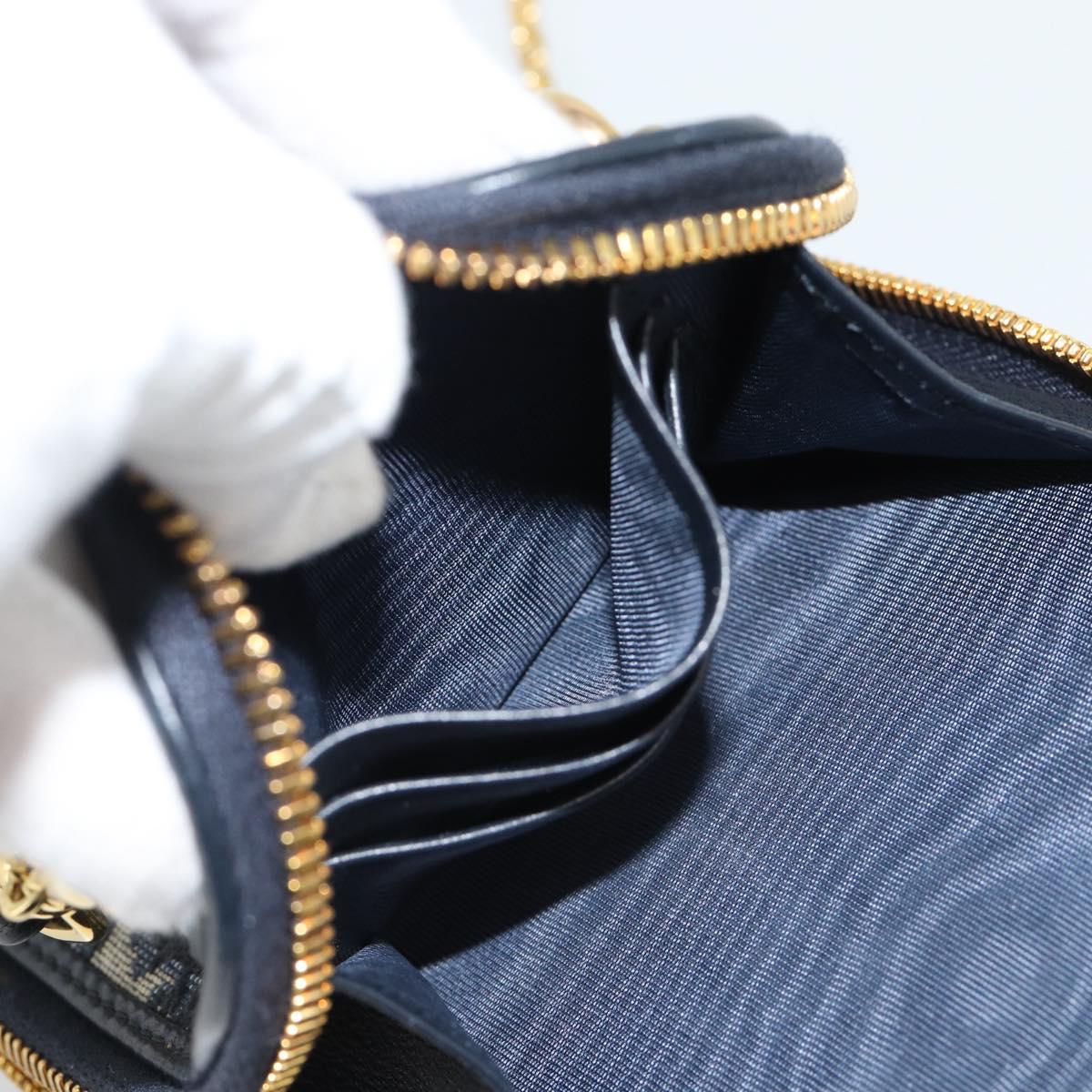Christian Dior Trotter Canvas Phone Holder Chain Montagne 30 2way Auth 178864M