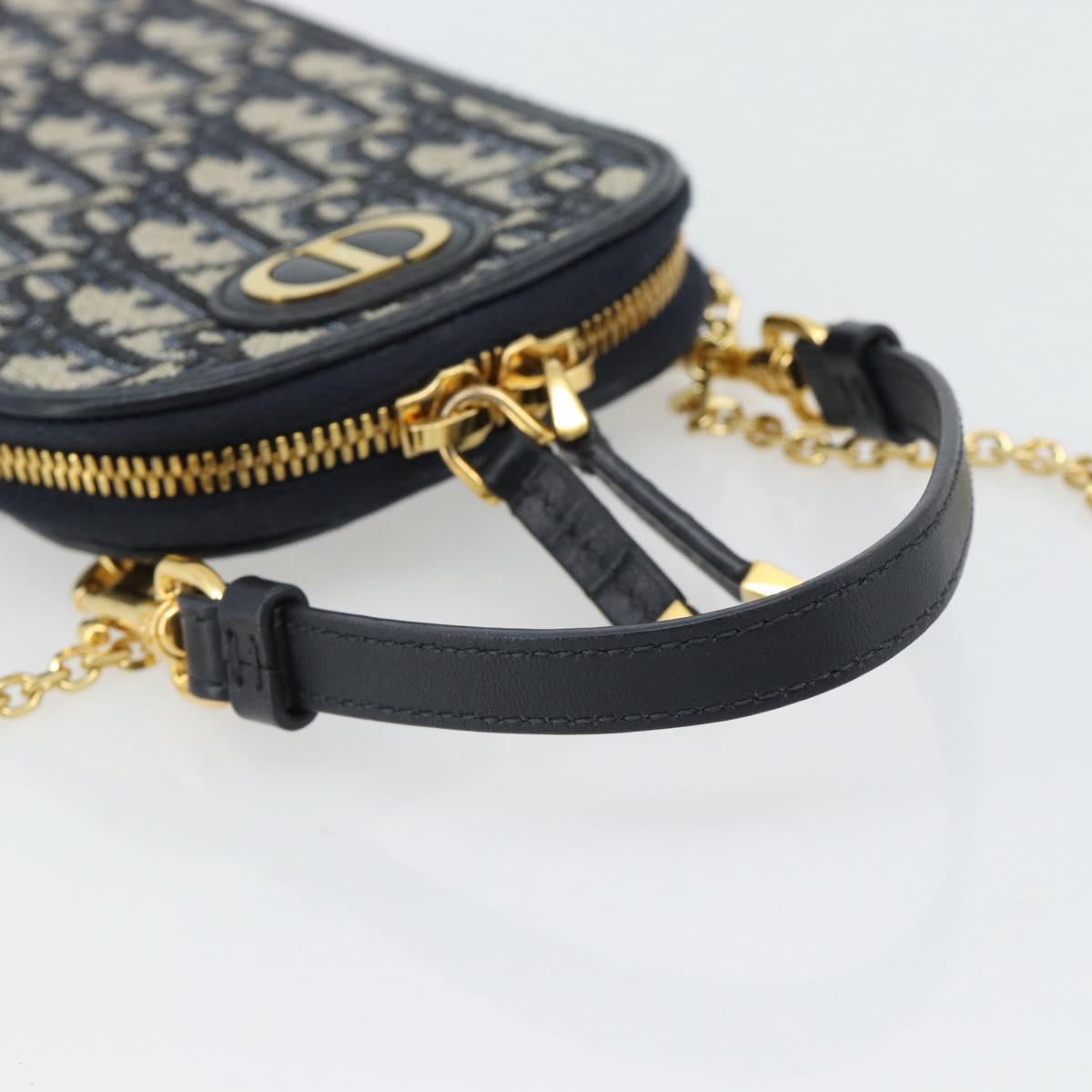 Christian Dior Trotter Canvas Phone Holder Chain Montagne 30 2way Auth 178864M