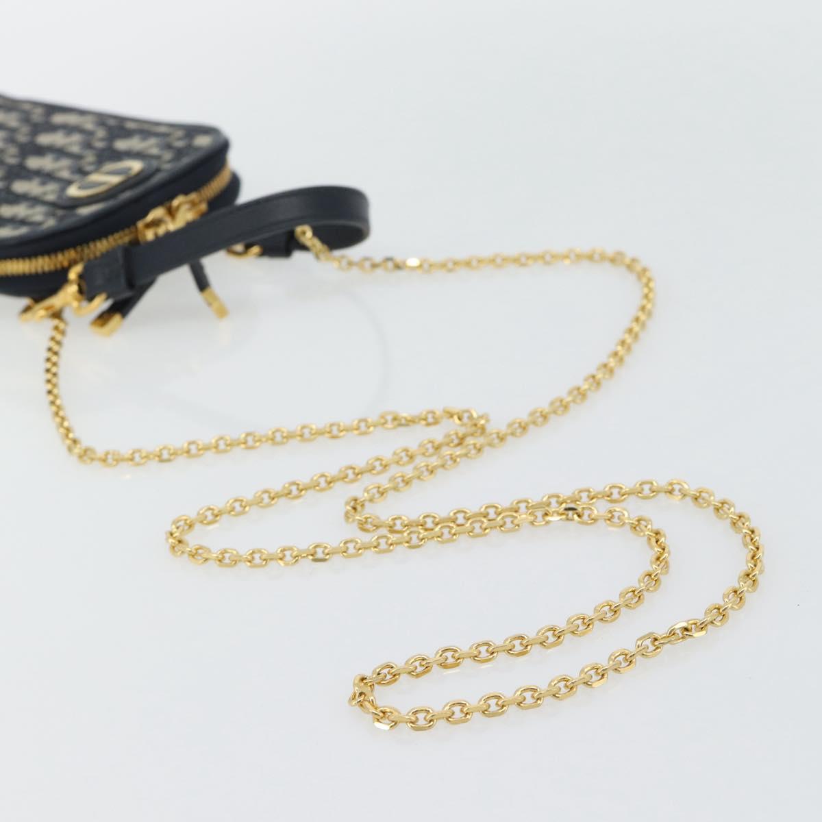 Christian Dior Trotter Canvas Phone Holder Chain Montagne 30 2way Auth 178864M