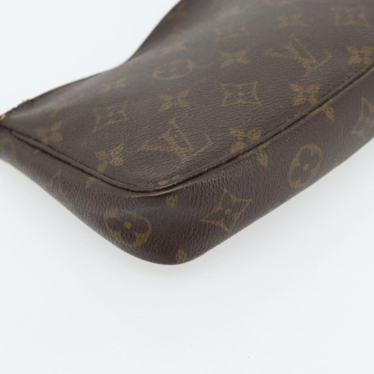 LOUIS VUITTON Monogram Pochette Accessoires Accessory Pouch M51980 Auth 178875