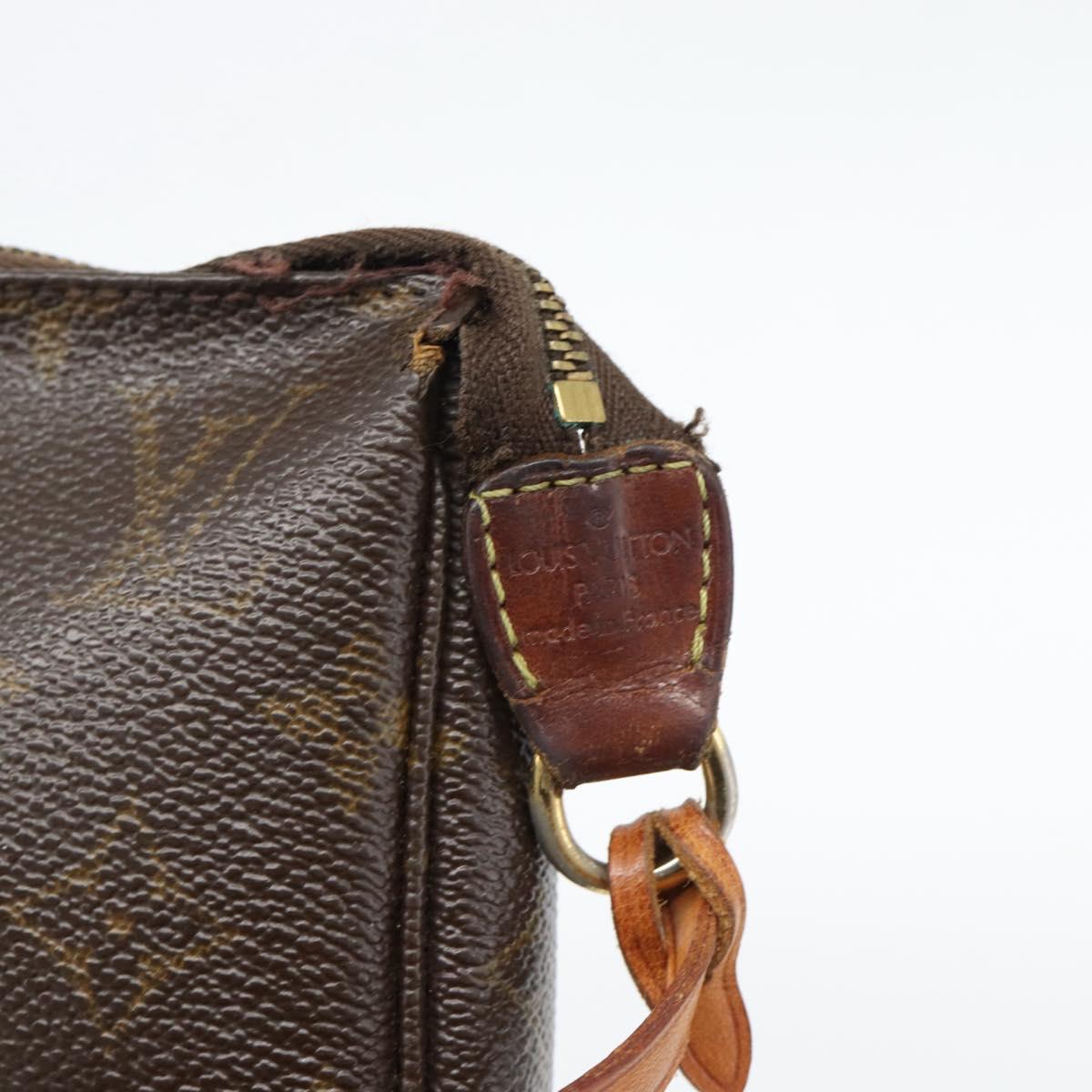 LOUIS VUITTON Monogram Pochette Accessoires Accessory Pouch M51980 Auth 178875