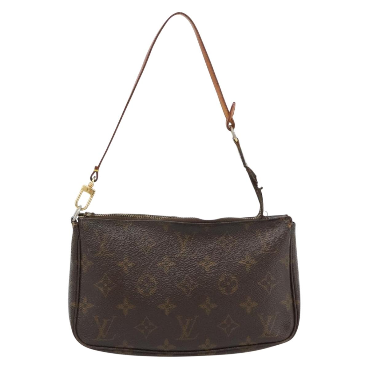LOUIS VUITTON Monogram Pochette Accessoires Accessory Pouch M51980 Auth 178875