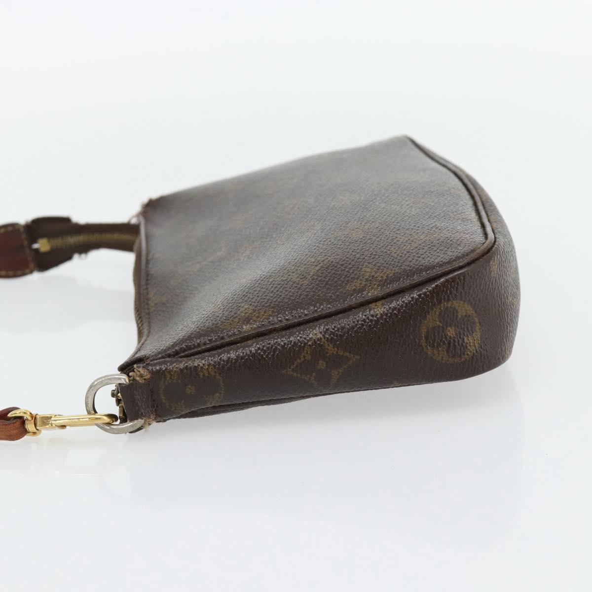 LOUIS VUITTON Monogram Pochette Accessoires Accessory Pouch M51980 Auth 178875