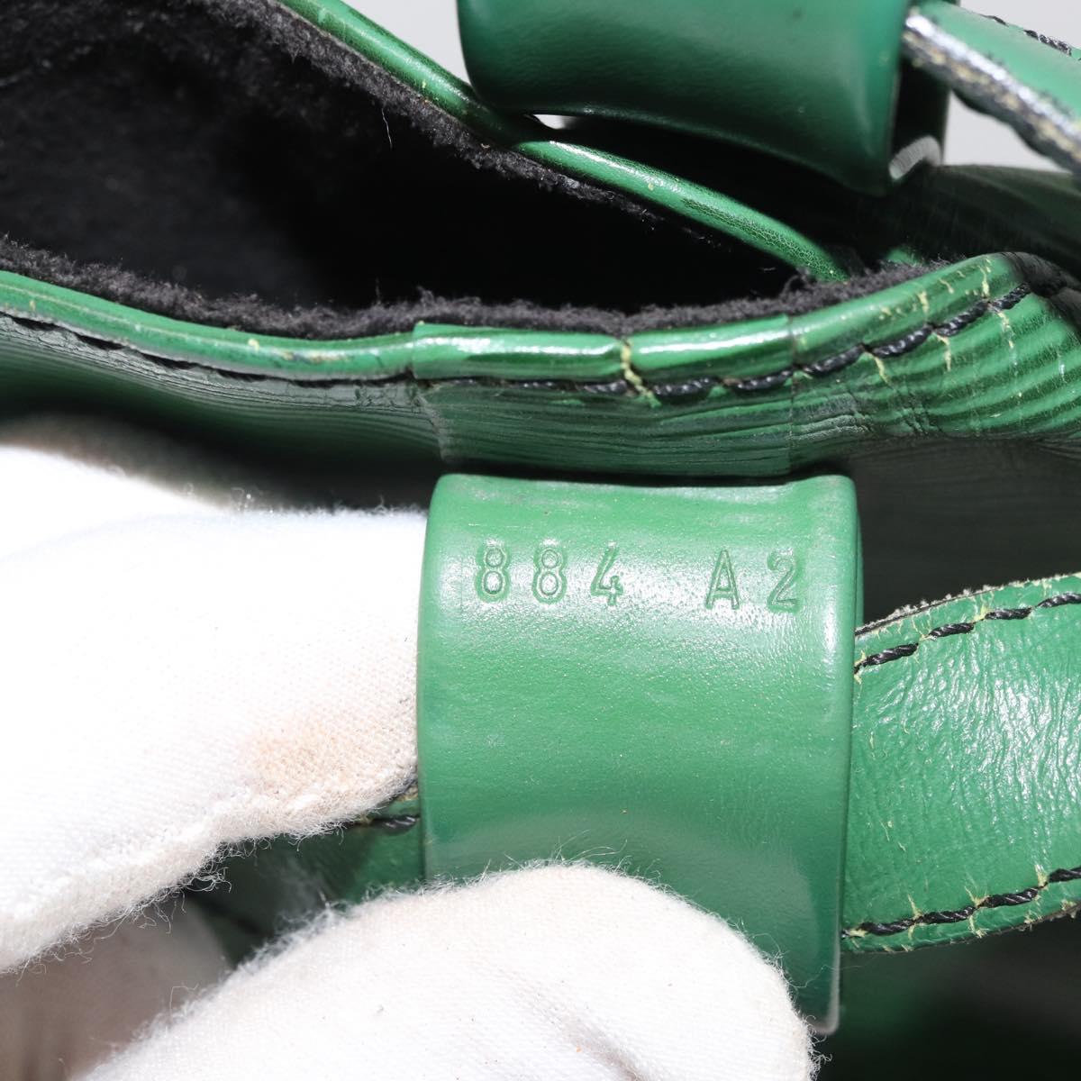 LOUIS VUITTON Epi Randonnee GM Shoulder Bag Green M43084 LV Auth 178881