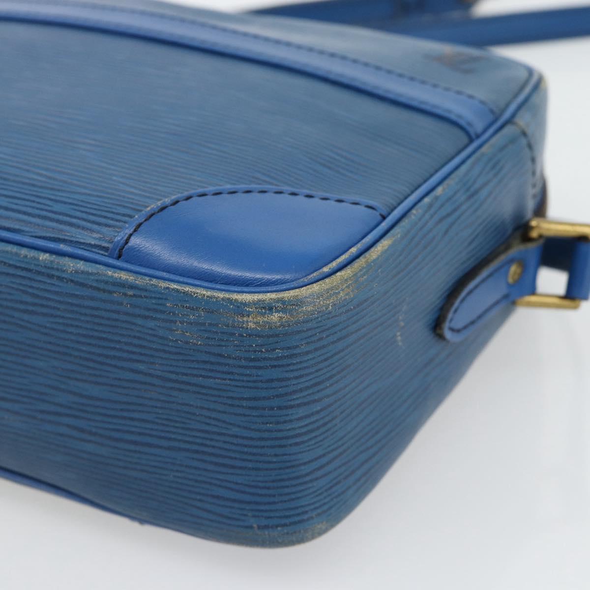 LOUIS VUITTON Epi Trocadero 27 Shoulder Bag Blue M52315 LV Auth 178883