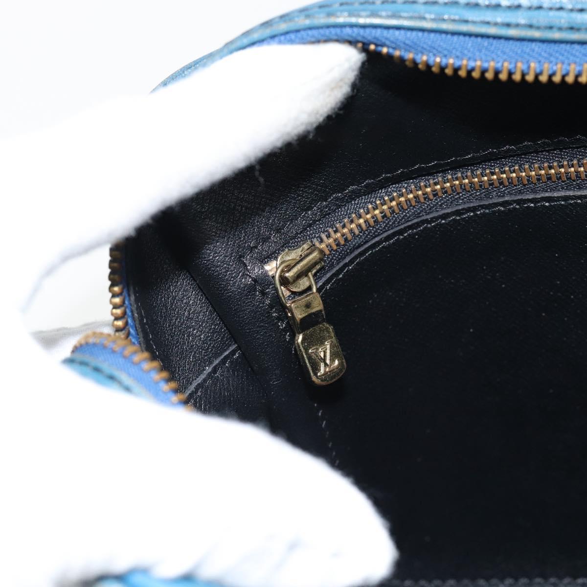 LOUIS VUITTON Epi Trocadero 27 Shoulder Bag Blue M52315 LV Auth 178883