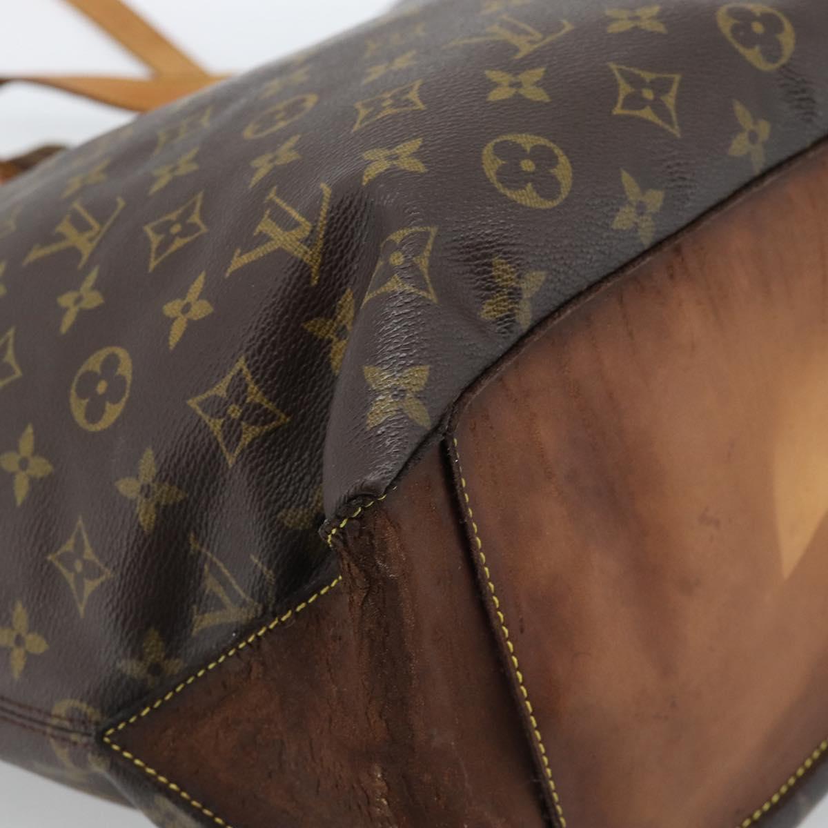 LOUIS VUITTON Monogram Cabas Alto Tote Bag M51152 LV Auth 178903