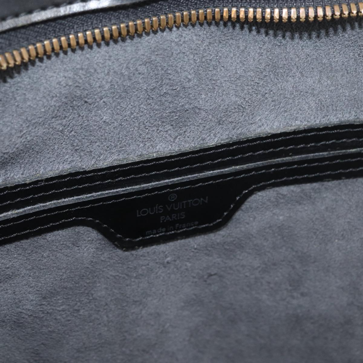LOUIS VUITTON Epi Gobelins Backpack Black M52292 LV Auth 178907