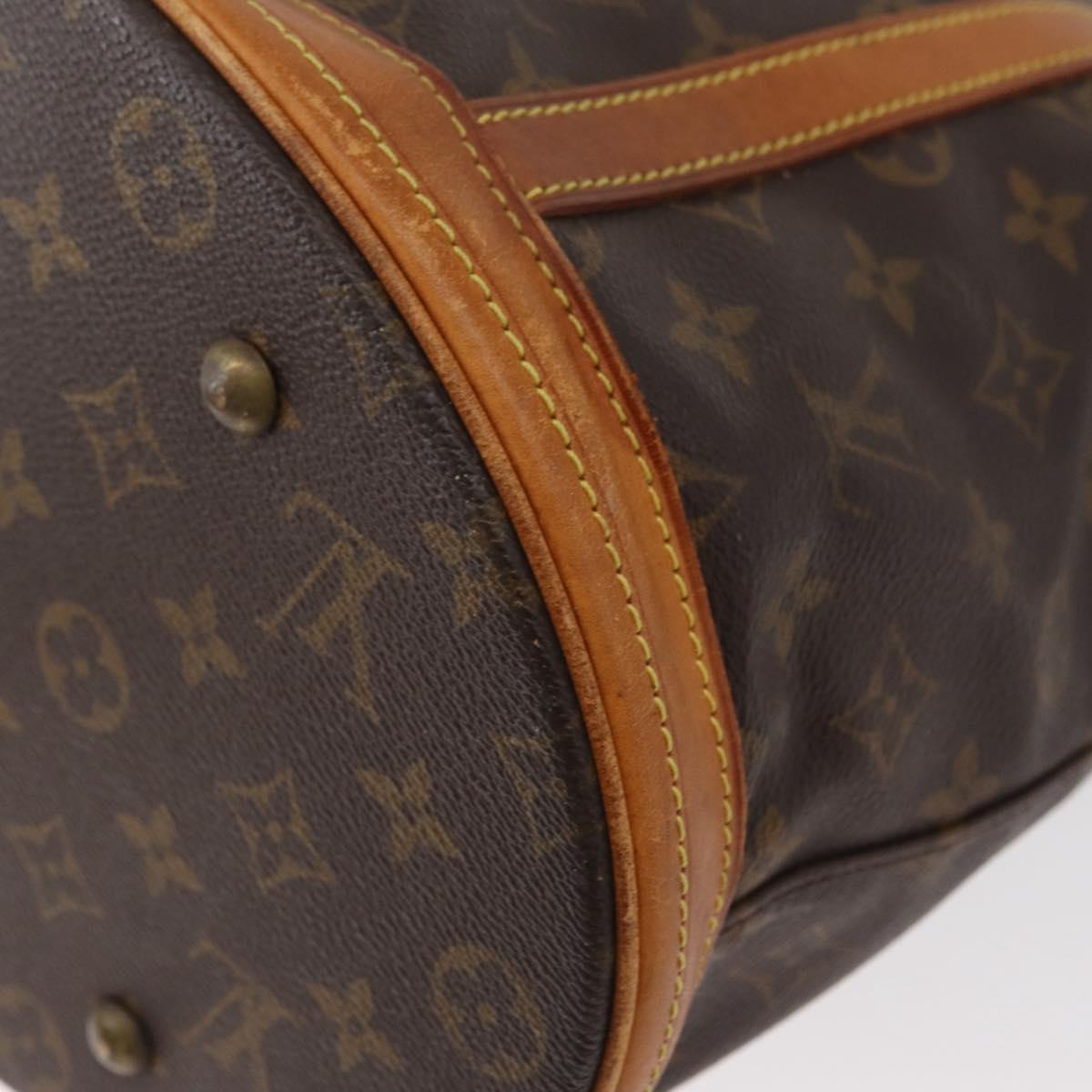 LOUIS VUITTON Monogram Bucket GM Shoulder Bag M42236 LV Auth 178948