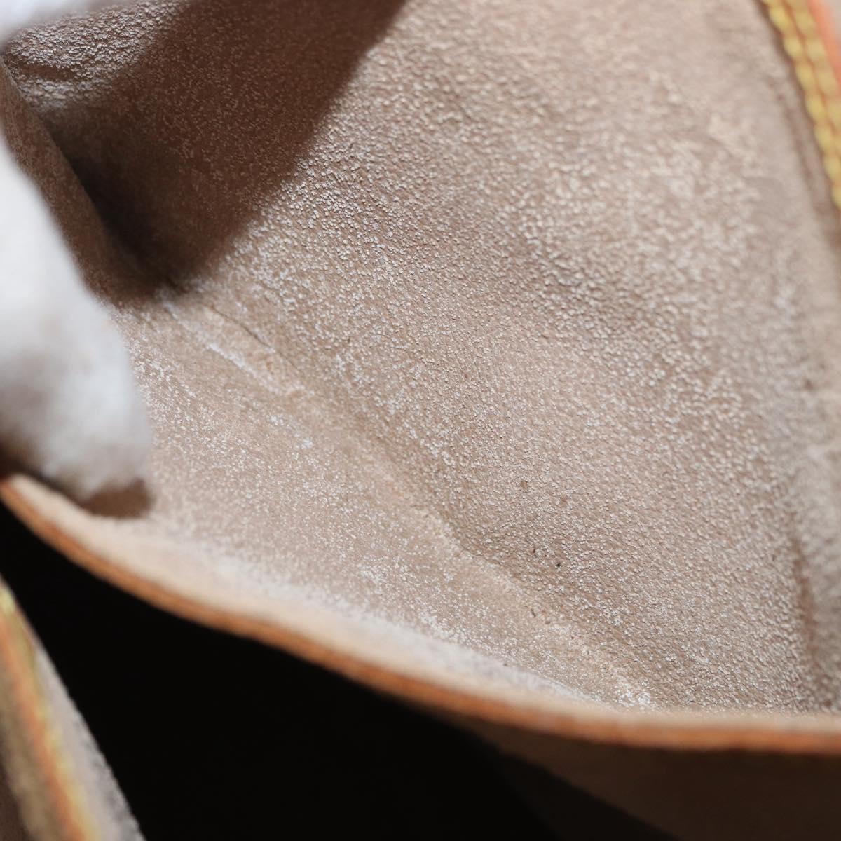 LOUIS VUITTON Monogram Bucket GM Shoulder Bag M42236 LV Auth 178948