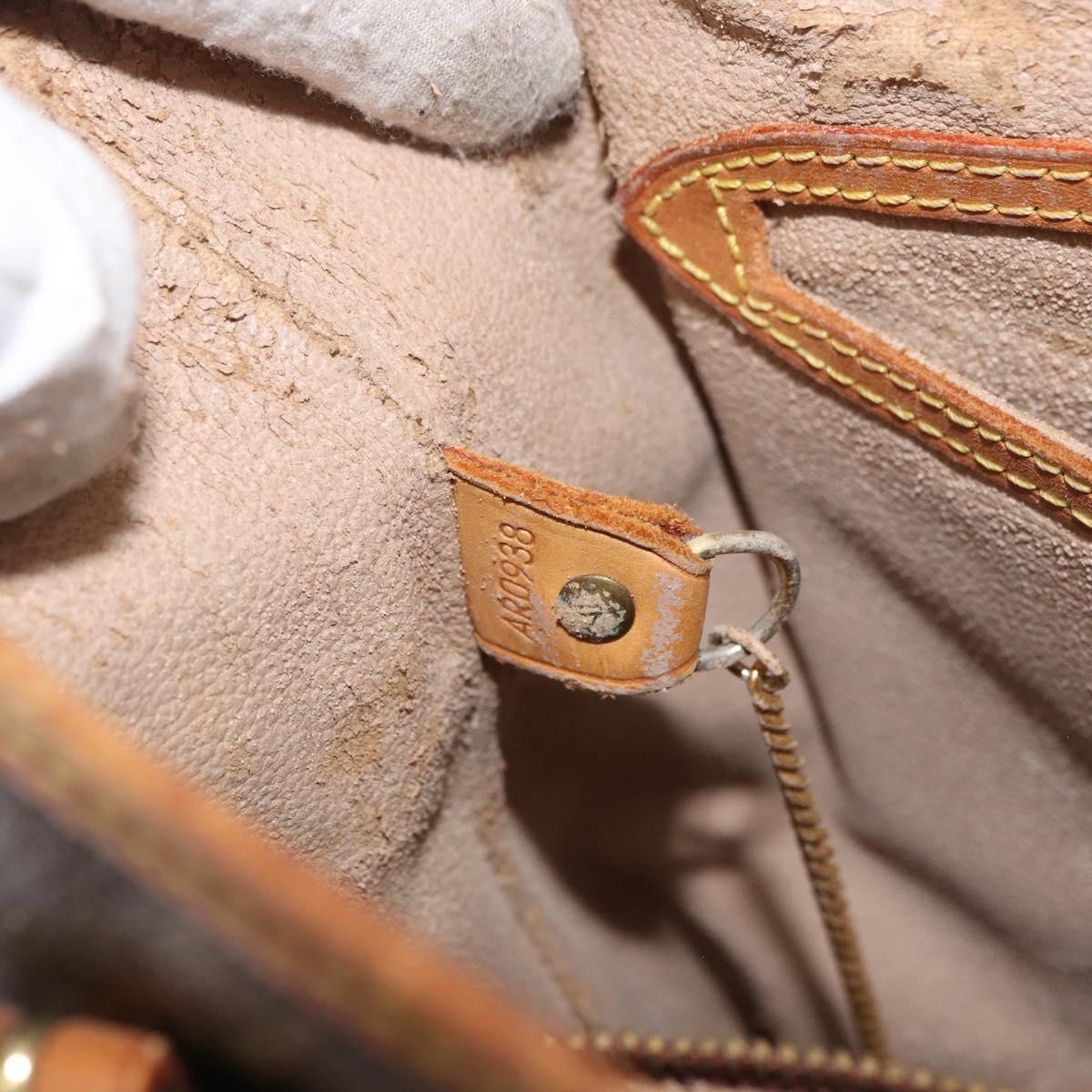 LOUIS VUITTON Monogram Bucket GM Shoulder Bag M42236 LV Auth 178948