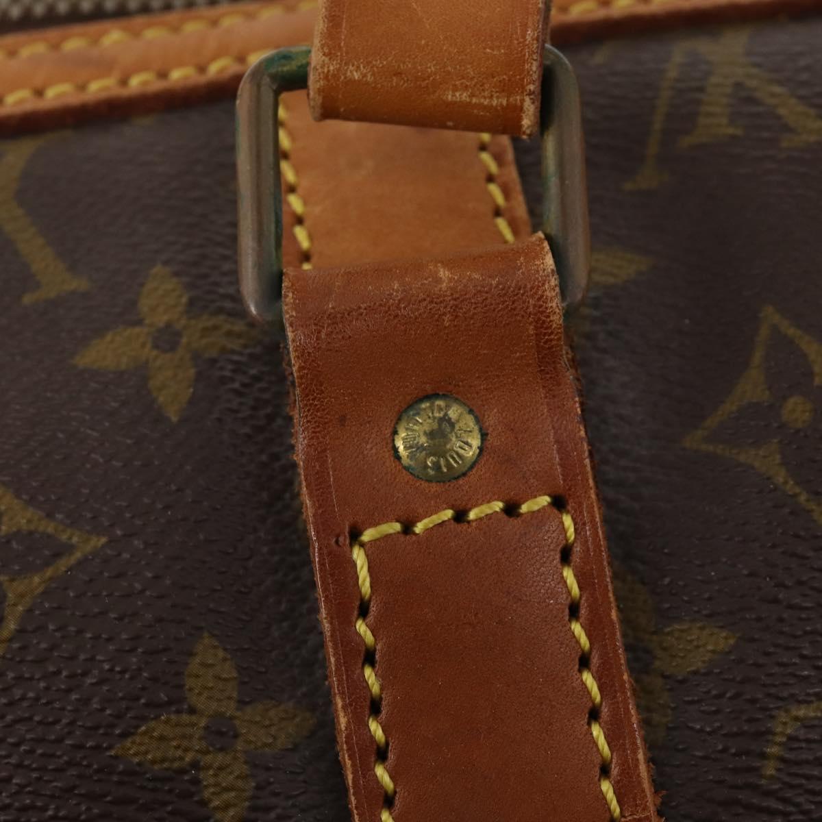 LOUIS VUITTON Monogram Sac Souple 45 Boston Bag M41624 LV Auth 178950