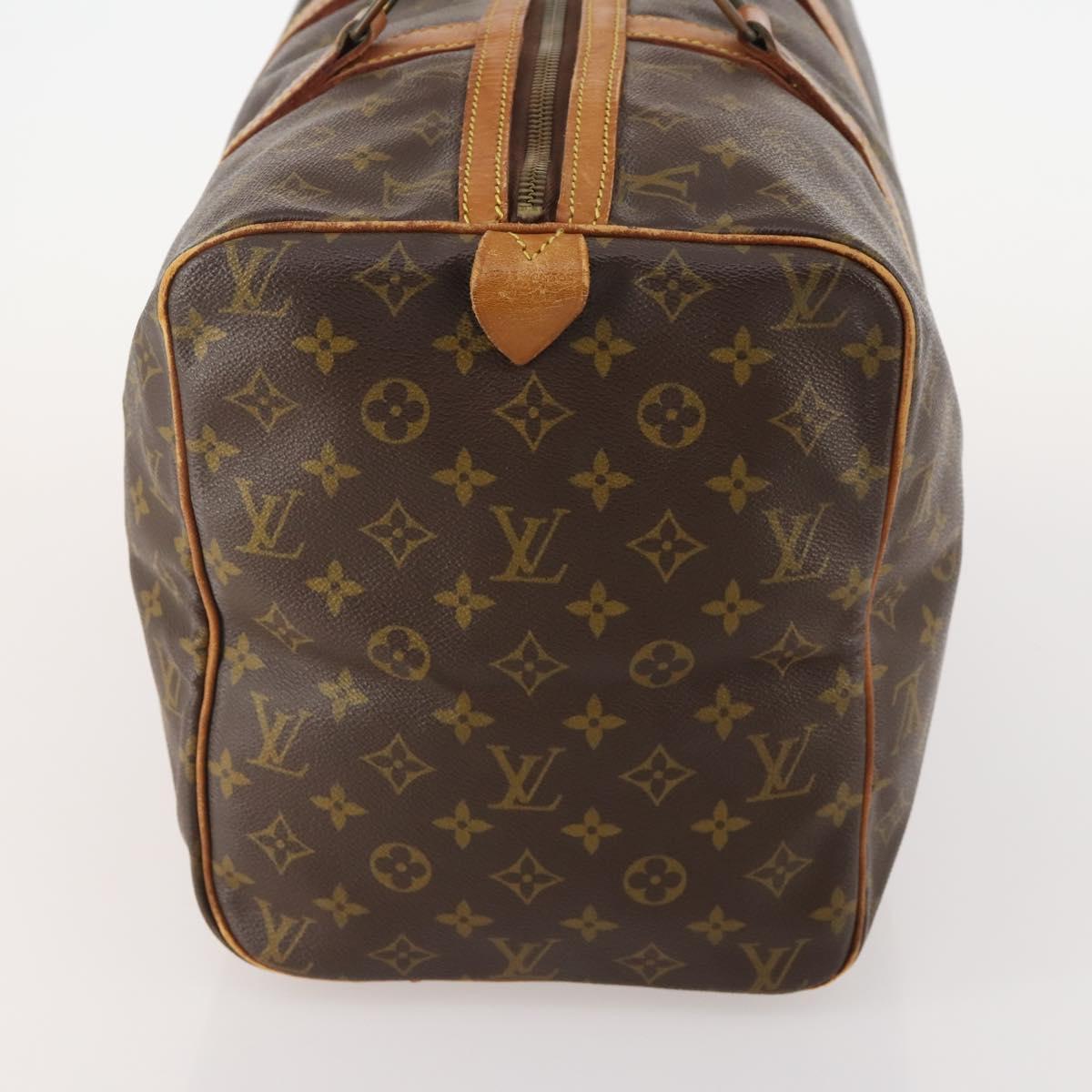 LOUIS VUITTON Monogram Sac Souple 45 Boston Bag M41624 LV Auth 178950