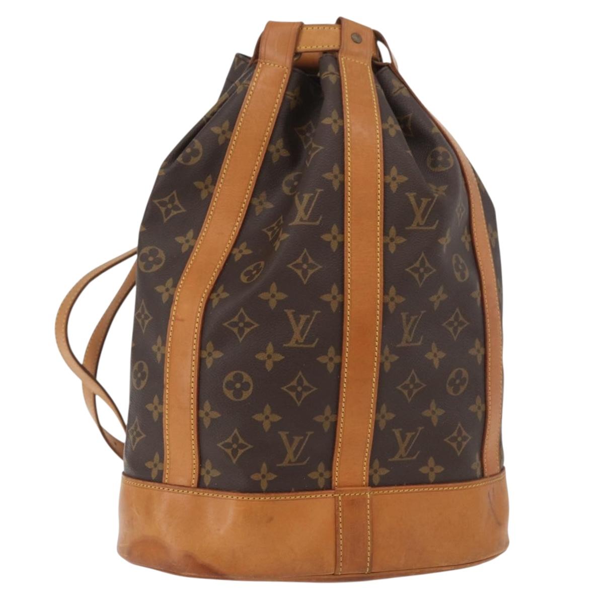 LOUIS VUITTON Monogram Randonnee PM Shoulder Bag M42243 LV Auth 178959