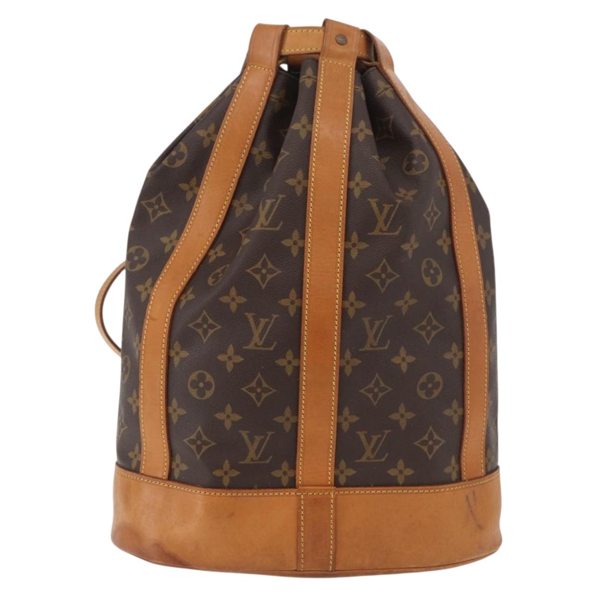 LOUIS VUITTON Monogram Randonnee PM Shoulder Bag M42243 LV Auth 178959