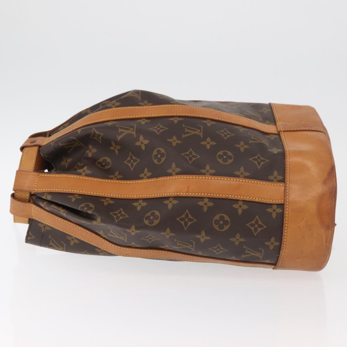 LOUIS VUITTON Monogram Randonnee PM Shoulder Bag M42243 LV Auth 178959