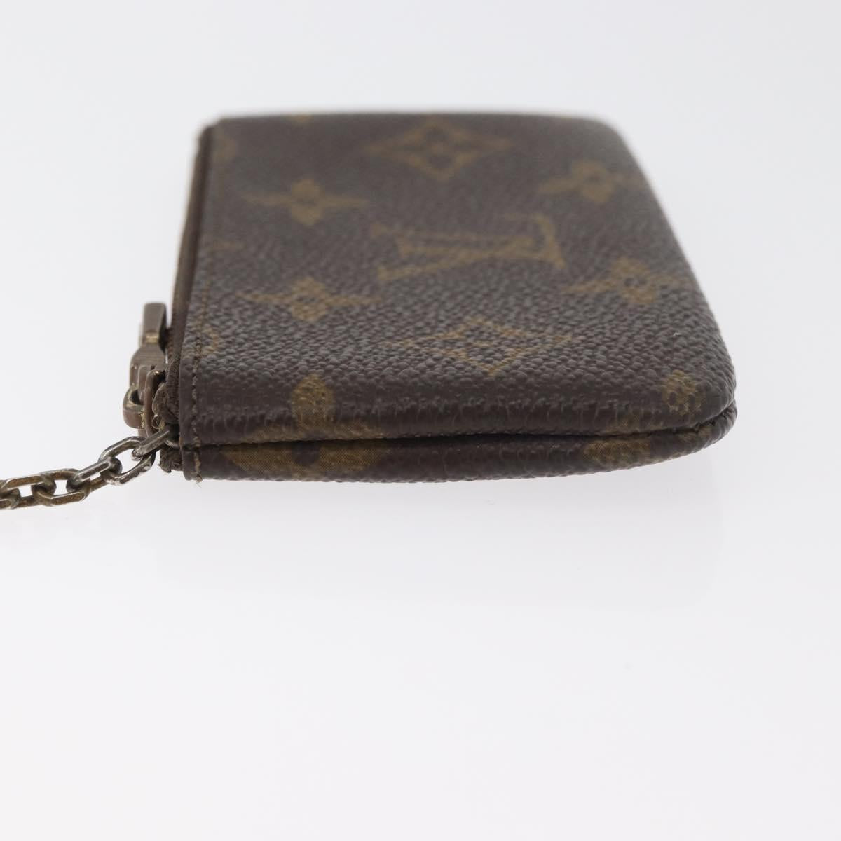LOUIS VUITTON Monogram Pochette Cles Coin Purse M62650 LV Auth 178975