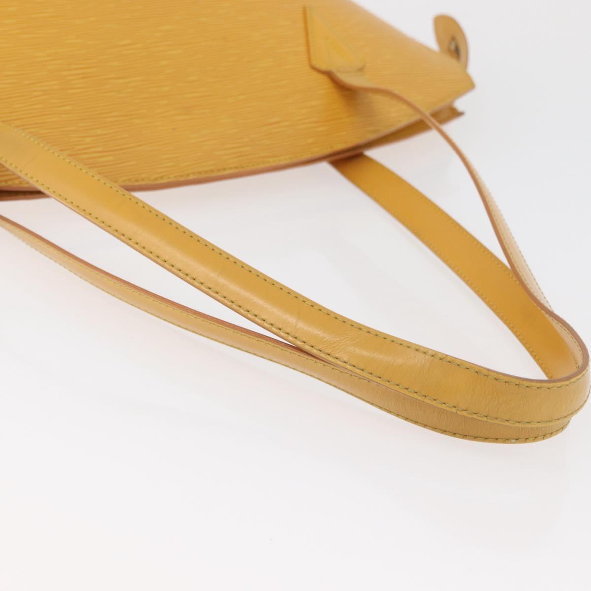 LOUIS VUITTON Epi Saint Jacques Shopping Bag Yellow M52269 LV Auth 178982