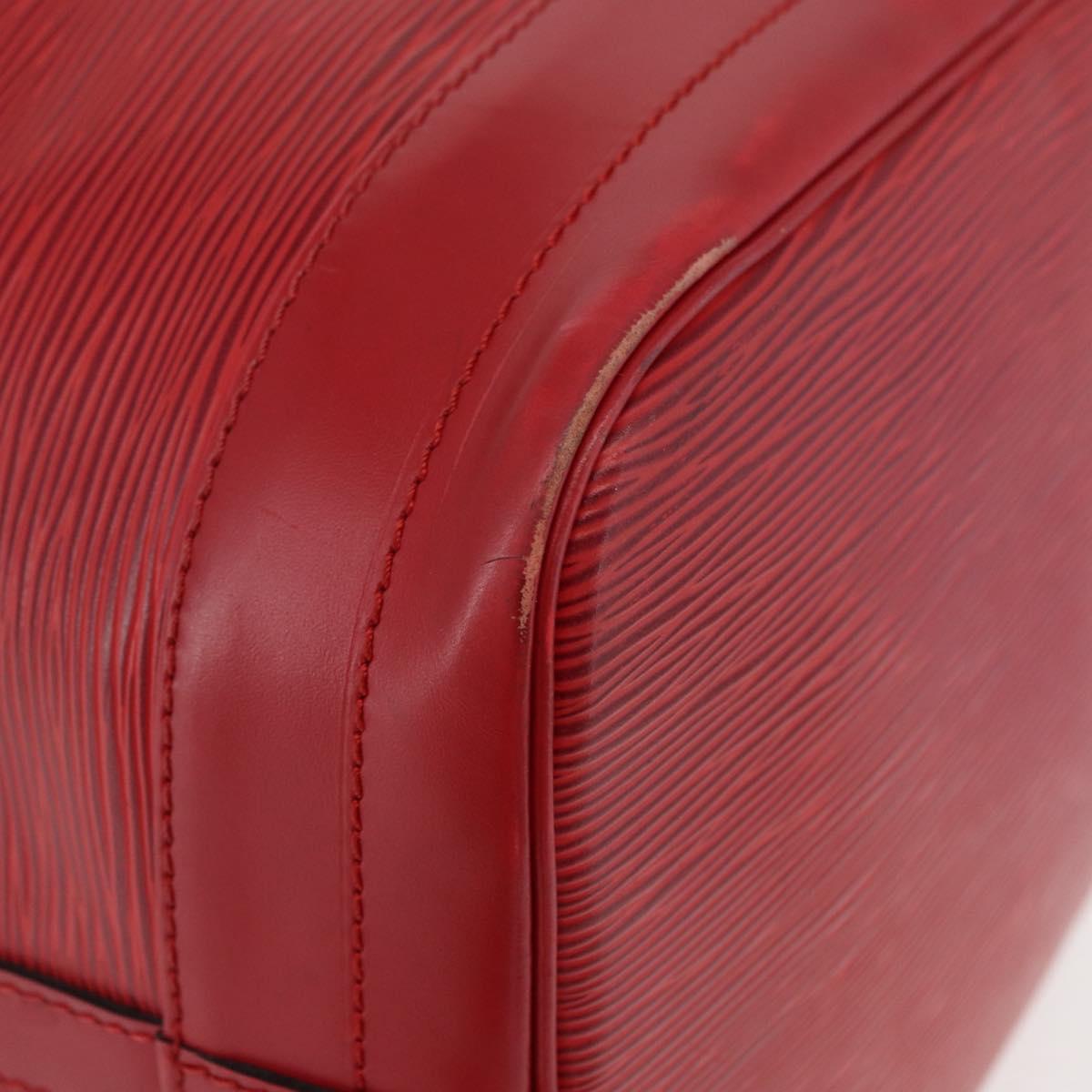 LOUIS VUITTON Epi Noe Shoulder Bag Red M44007 LV Auth 178986A