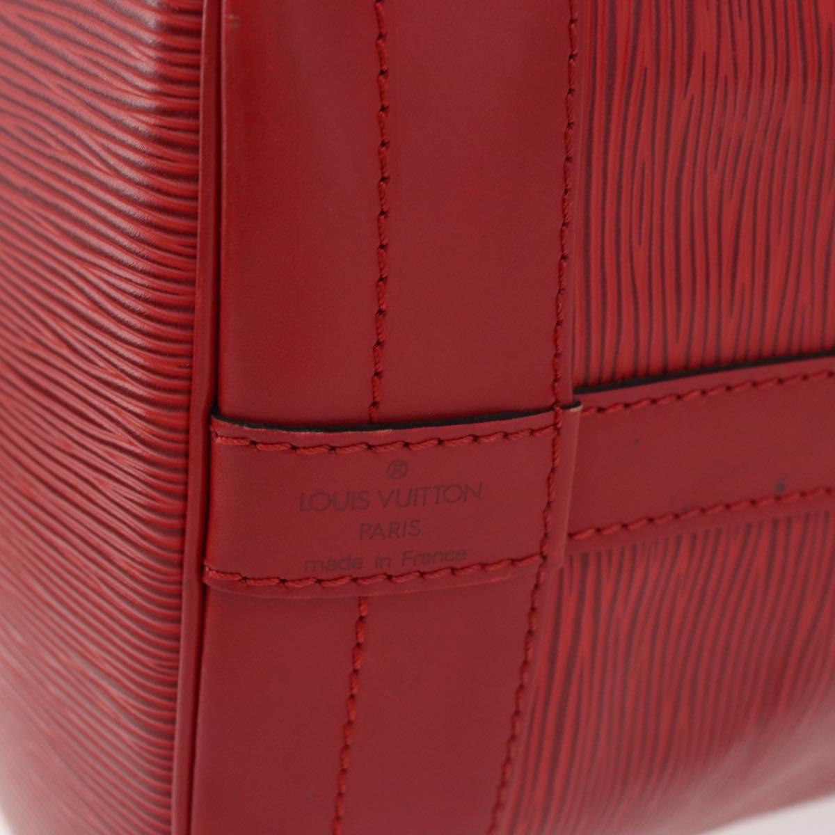 LOUIS VUITTON Epi Noe Shoulder Bag Red M44007 LV Auth 178986A