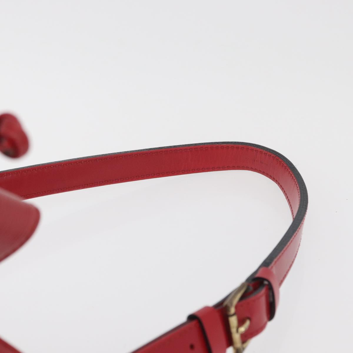 LOUIS VUITTON Epi Noe Shoulder Bag Red M44007 LV Auth 178986A