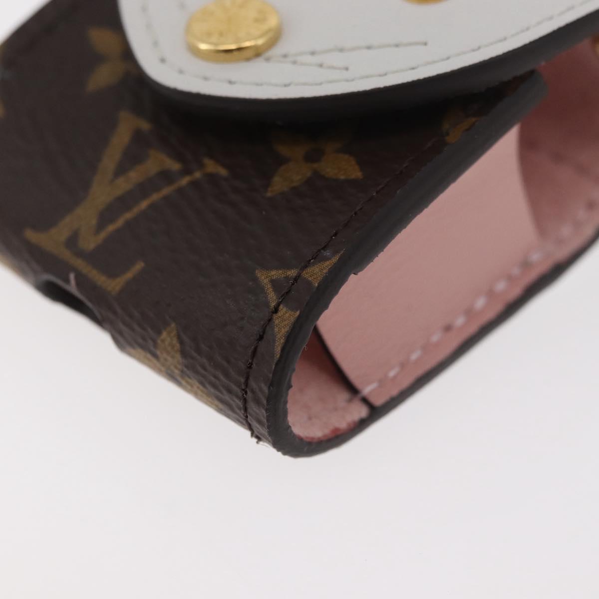 LOUIS VUITTON Monogram Etui Earphone Mouse Earphone Case GI0447 LV Auth 178997M