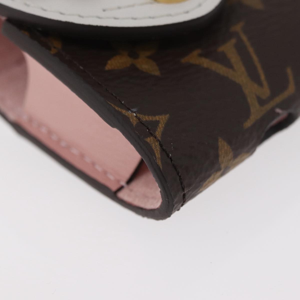LOUIS VUITTON Monogram Etui Earphone Mouse Earphone Case GI0447 LV Auth 178997M