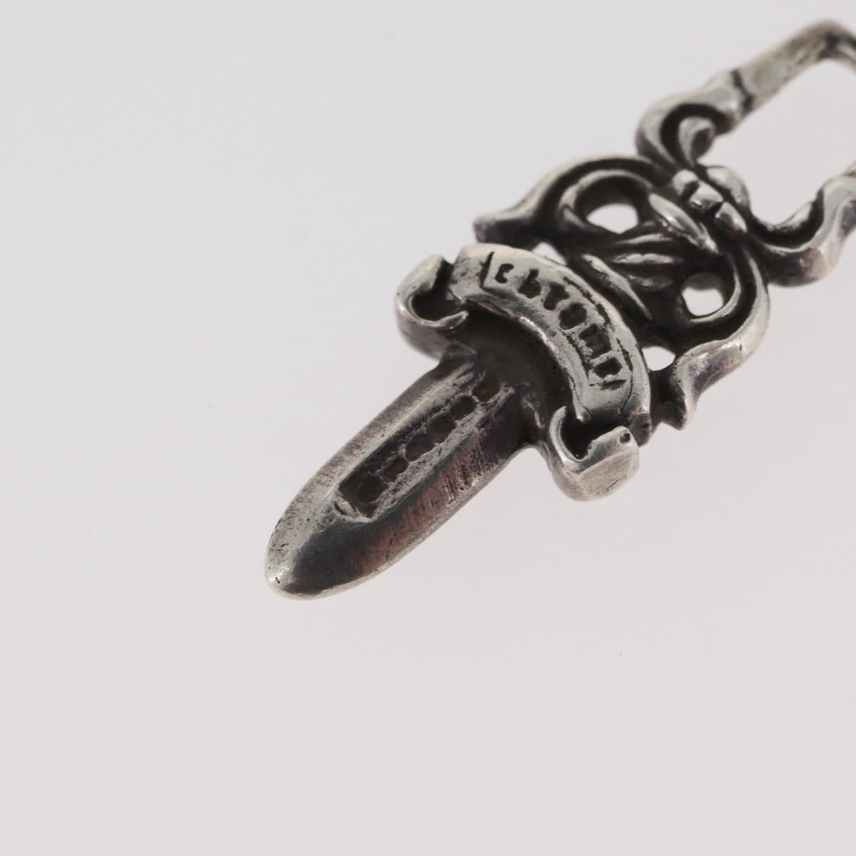 Chrome Hearts Dagger Charm Pendant Top Ag925 Silver Auth 178999M