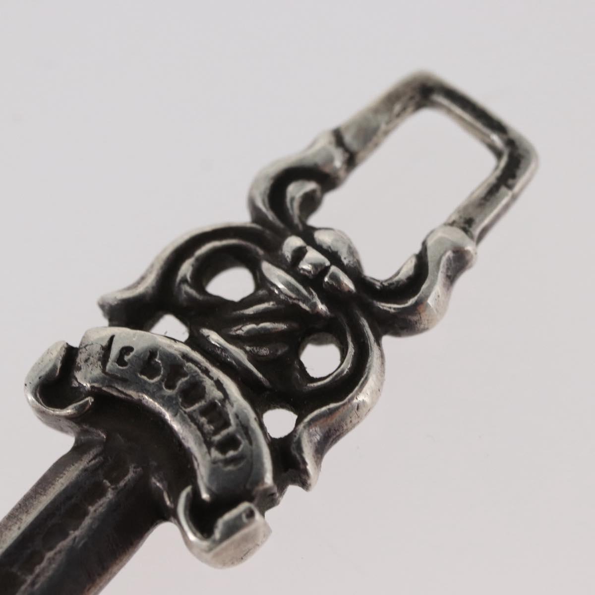 Chrome Hearts Dagger Charm Pendant Top Ag925 Silver Auth 178999M