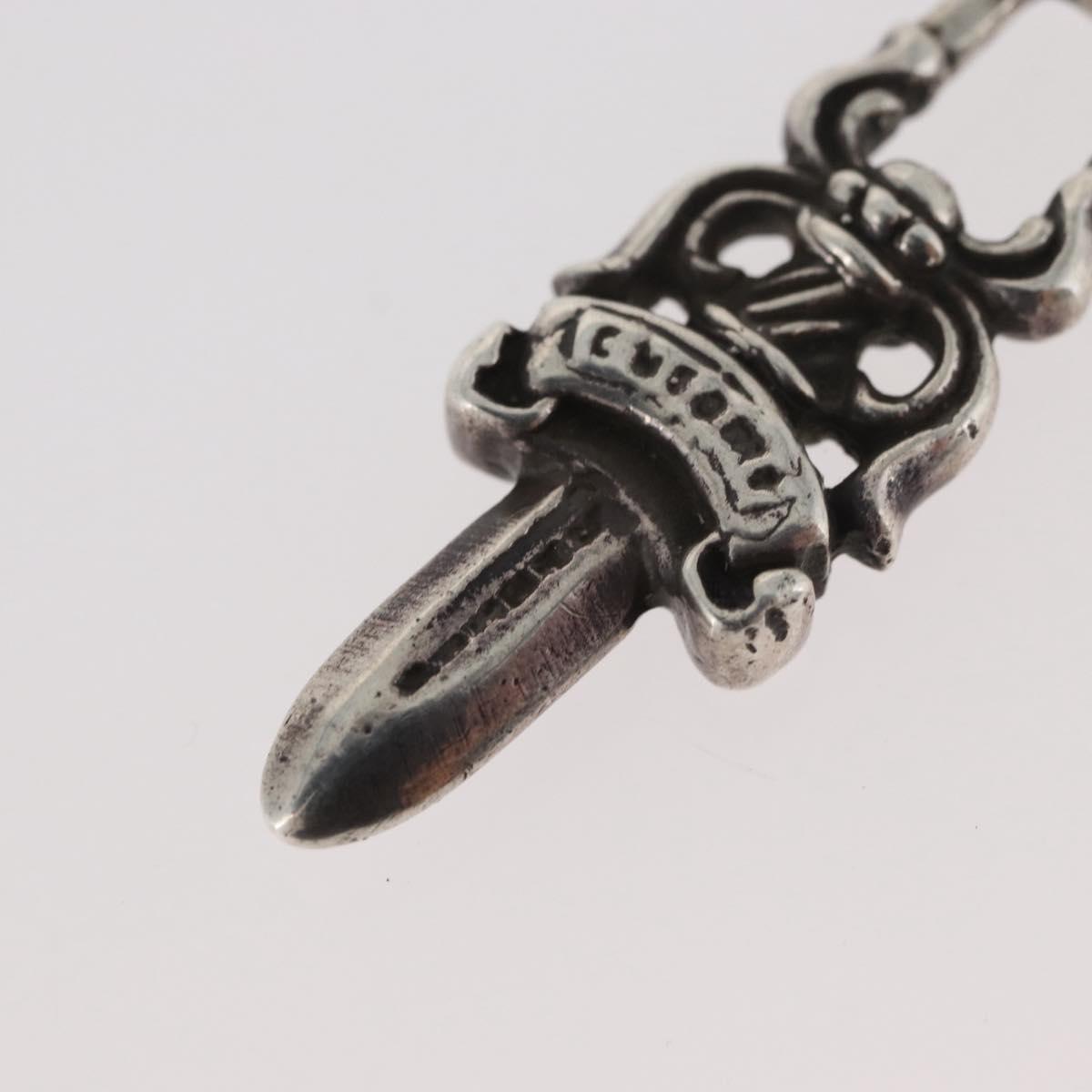 Chrome Hearts Dagger Charm Pendant Top Ag925 Silver Auth 178999M