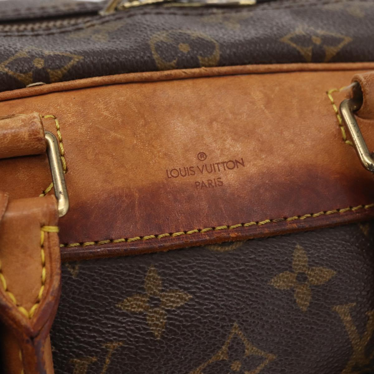 LOUIS VUITTON Monogram Deauville Hand Bag M47270 LV Auth 179015