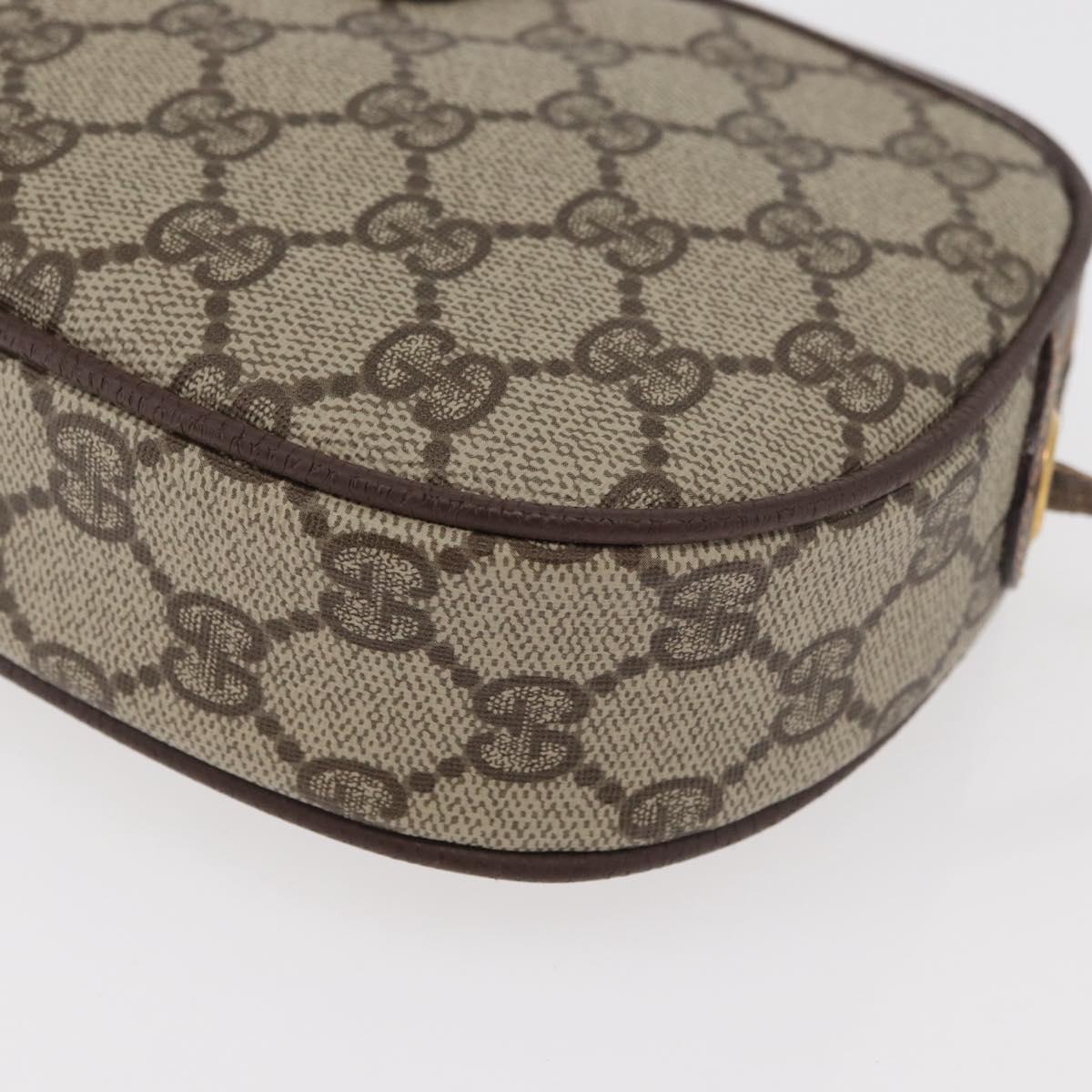 GUCCI GG Supreme Web Sherry Line Bag PVC Outlet 007 754 6112 4030 Auth 179036
