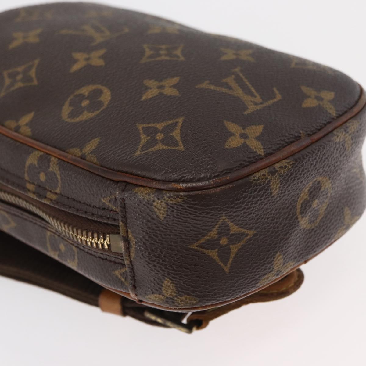 LOUIS VUITTON Monogram Pochette Gange Shoulder Bag M51870 LV Auth 179046