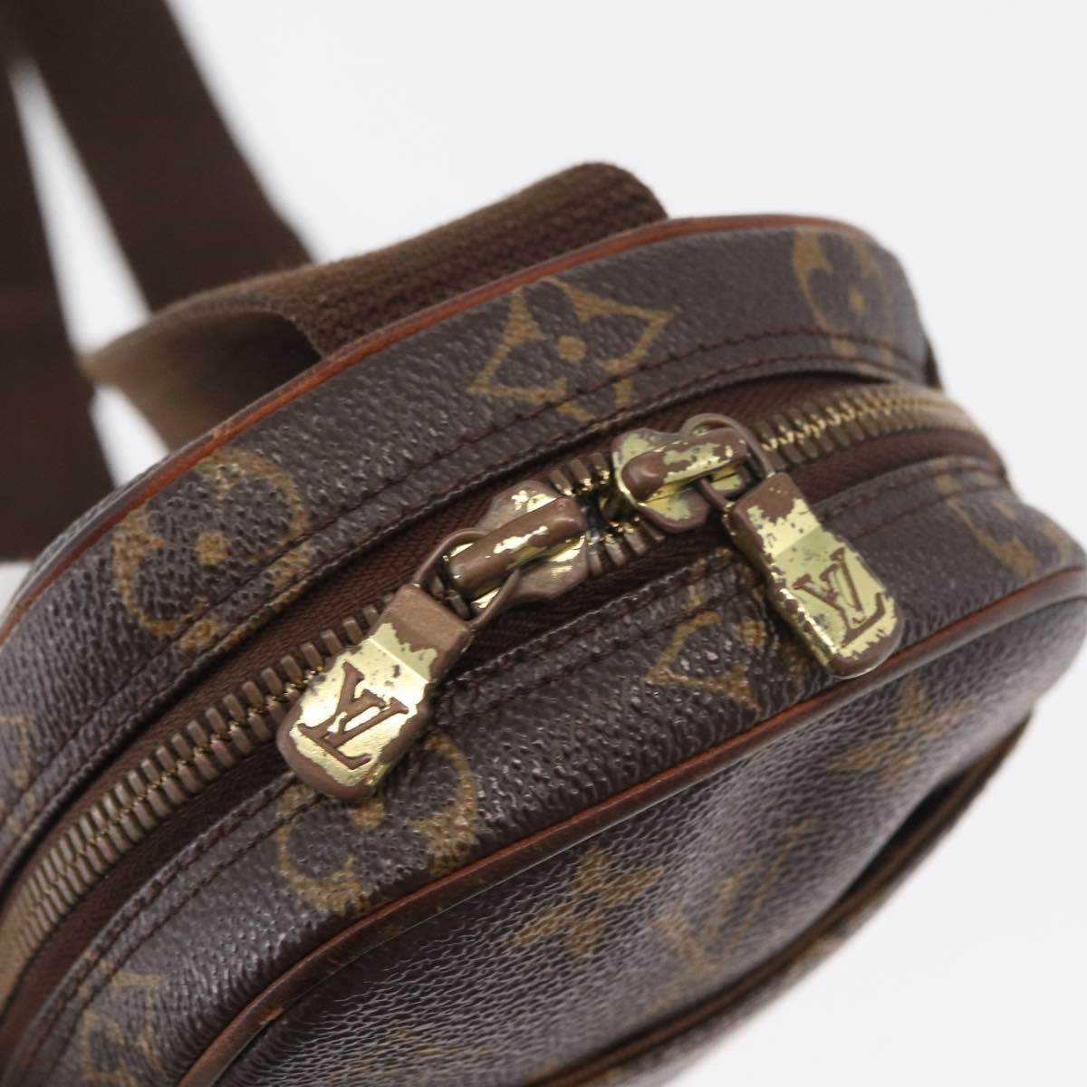 LOUIS VUITTON Monogram Pochette Gange Shoulder Bag M51870 LV Auth 179046