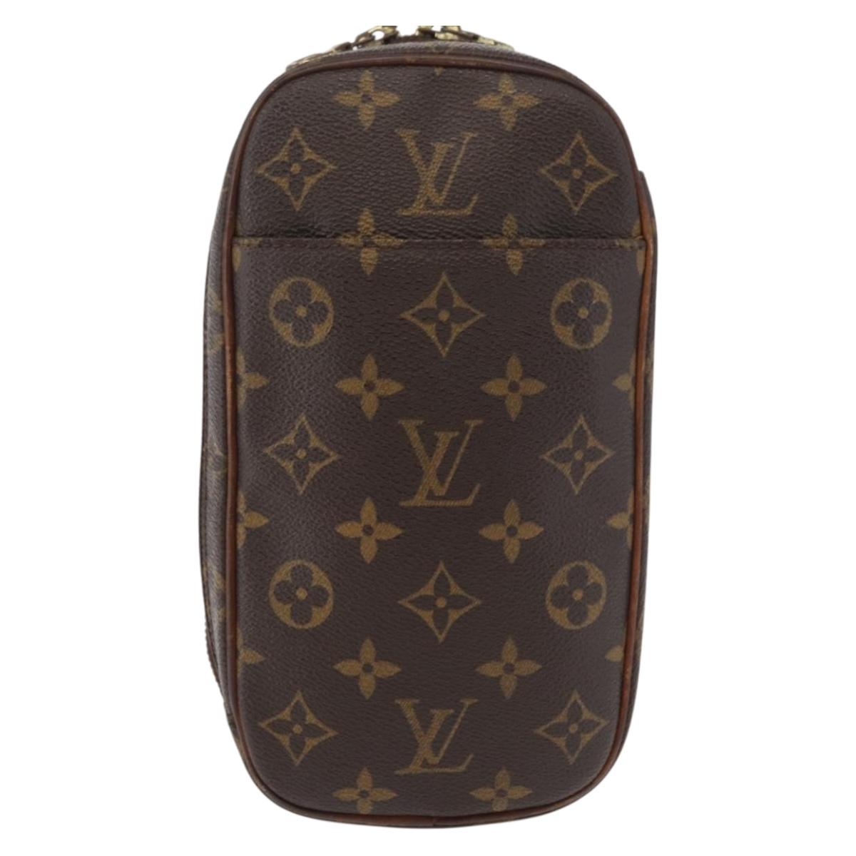 LOUIS VUITTON Monogram Pochette Gange Shoulder Bag M51870 LV Auth 179046
