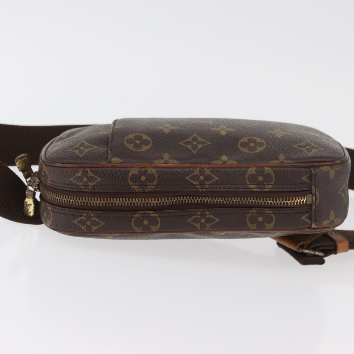 LOUIS VUITTON Monogram Pochette Gange Shoulder Bag M51870 LV Auth 179046