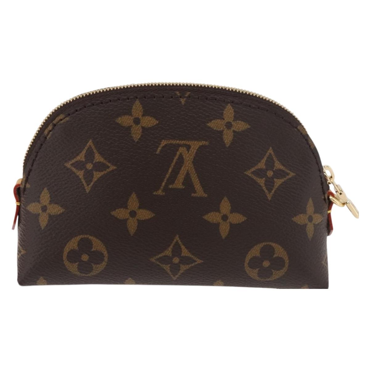 LOUIS VUITTON Monogram Cosmetic Purse Pouch M25653 LV Auth 179048SM