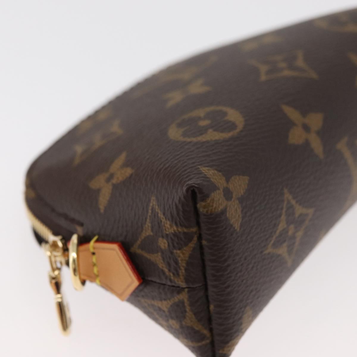 LOUIS VUITTON Monogram Cosmetic Purse Pouch M25653 LV Auth 179048SM
